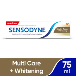 Sensodyne Toothpaste Multi Care Whitening 75 Ml