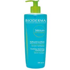 Bioderma Sebium Gel Moussant Foaming Cleanser For Oily Skin 500 ml