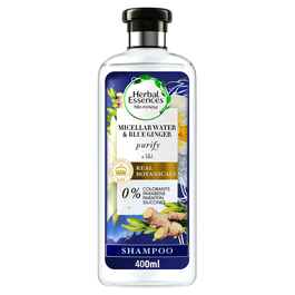 Herbal Essences Micellar Water & Blue Ginger Purify Shampoo 400 ml