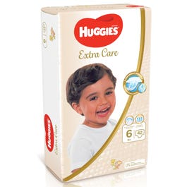 Huggies Size (6) Mega Pack 42 Diapers +15 Kg