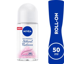 Nivea Natural Fairness, Women Antiperspirant, Roll-On 50Ml